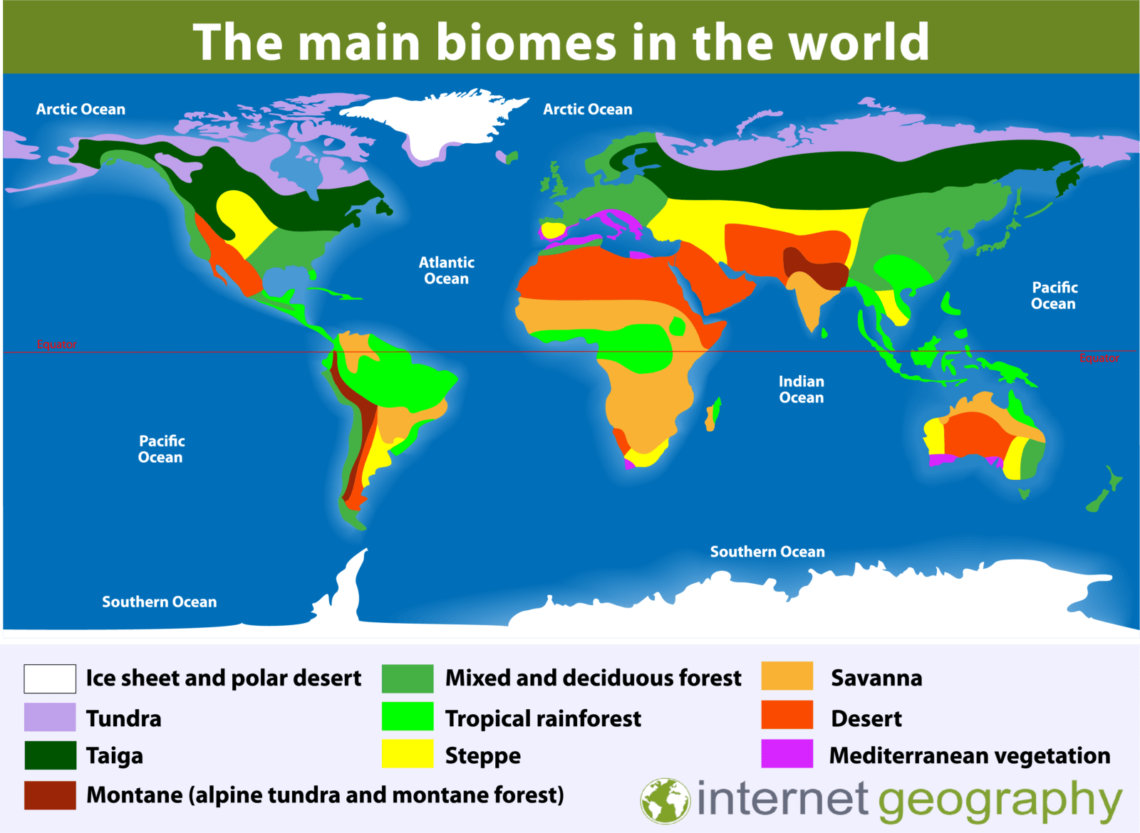 The geography of North America - BBC Bitesize
